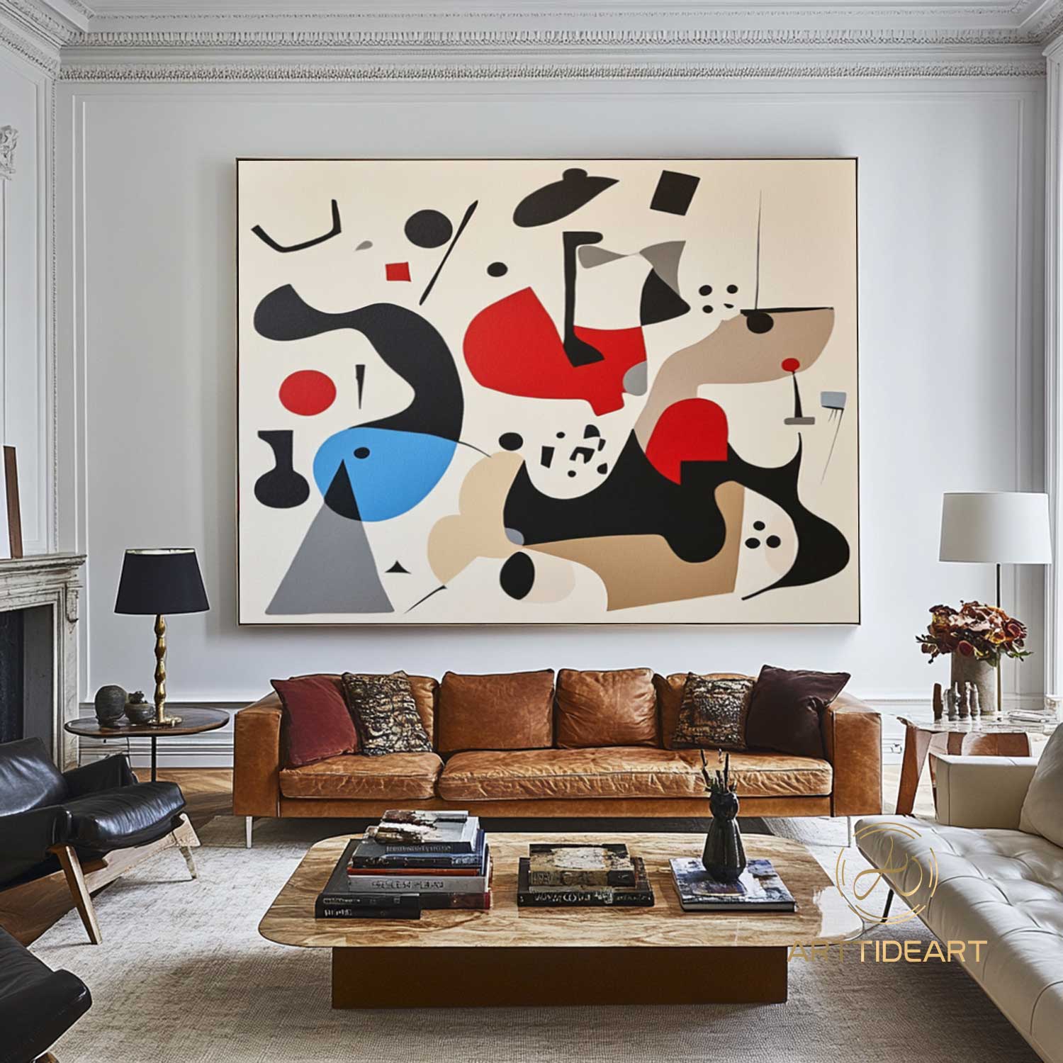 Original Colorful Abstract Painting on Canvas Contemporar Art Line Texture Painting Colorful Painting Modern Custorm Home Décor