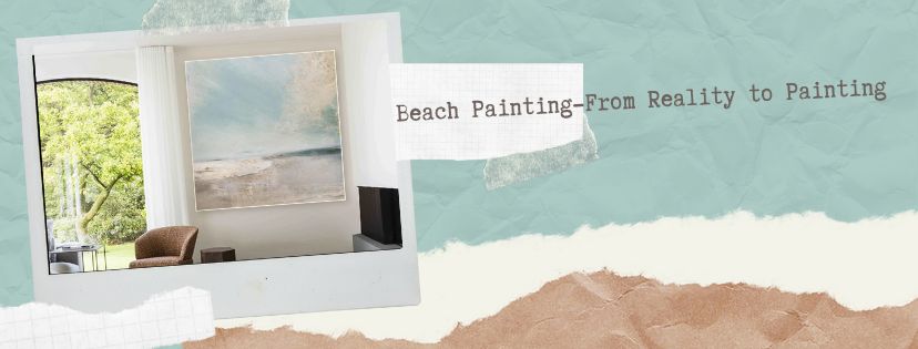 Beach Painting-From Reality to Painting