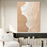 Wabi-Sabi neutral Wall Art brown beige wall art white wall art textured brown beige painting neutral painting on canvas beach wall painting