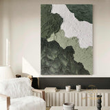 Green wall Decor Green wall art Green wall art Green Canvas art Green Minimalist art Green abstract art Green textured art