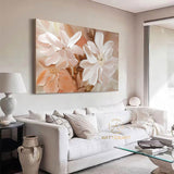 Colorful Wall Decor Home Decor Canvas Wall Art Flower Painting Boho Wall Decor Texture Wall Art Bright painting Large Wall Art Modern Art