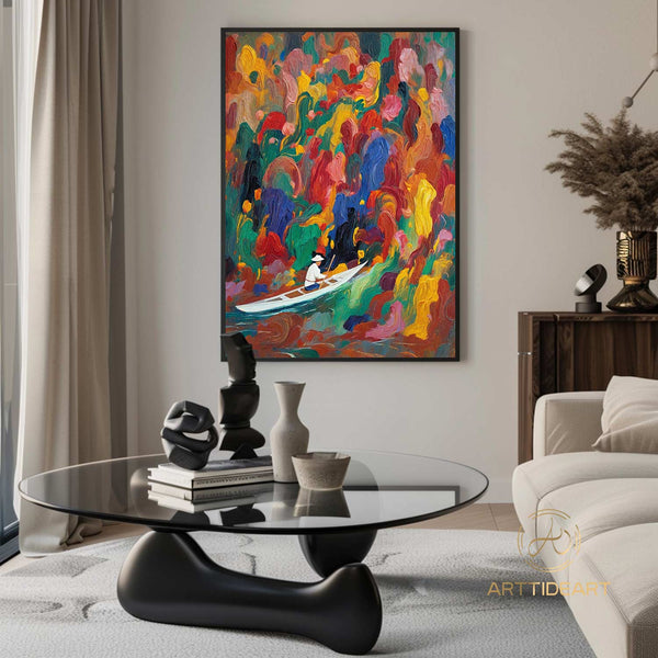 Large abstract Art #cz031