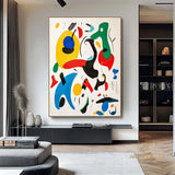 Large color abstract painting,Modern abstract colorful painting,Abstract textured wall art,Handmade oil painting,Canvas artwork