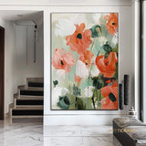 Colorful Wall Decor Home Decor Canvas Wall Art Flower Painting Boho Wall Decor Texture Wall Art Bright painting Large Wall Art Modern Art