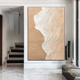 Wabi-Sabi neutral Wall Art brown beige wall art white wall art textured brown beige painting neutral painting on canvas beach wall painting