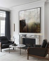 Brown Painting Large Abstract Mountain Painting,Original Landscape Painting,Large Abstract Painting,Large Canvas Art Living Room Painting