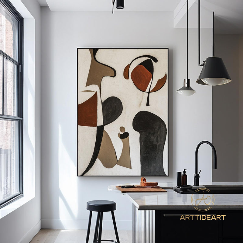 Minimalist Colorful wall art large painting Minimalist original art oversized Abstract painting colorful living room design Modern wall art
