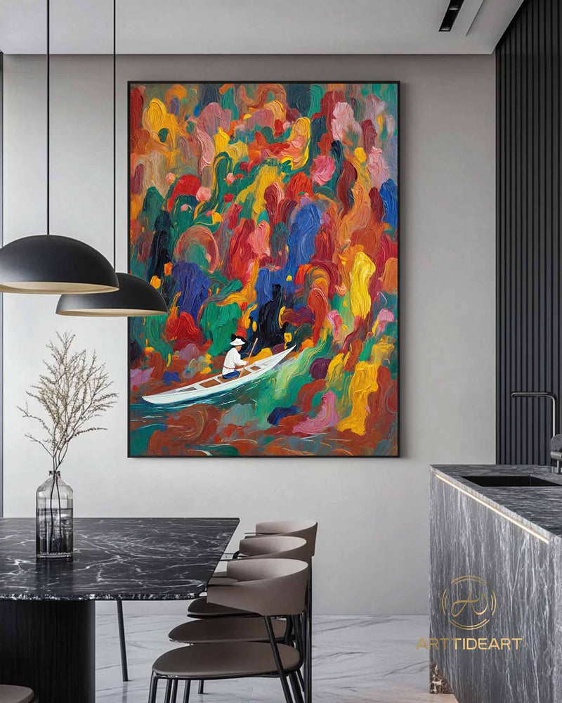 Large abstract Art #cz031