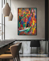 Large abstract Art #cz031