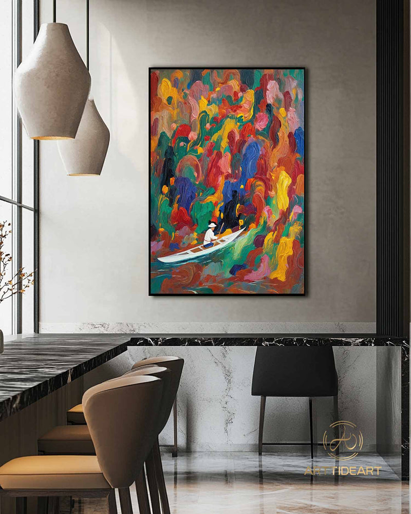 Large abstract Art #cz031