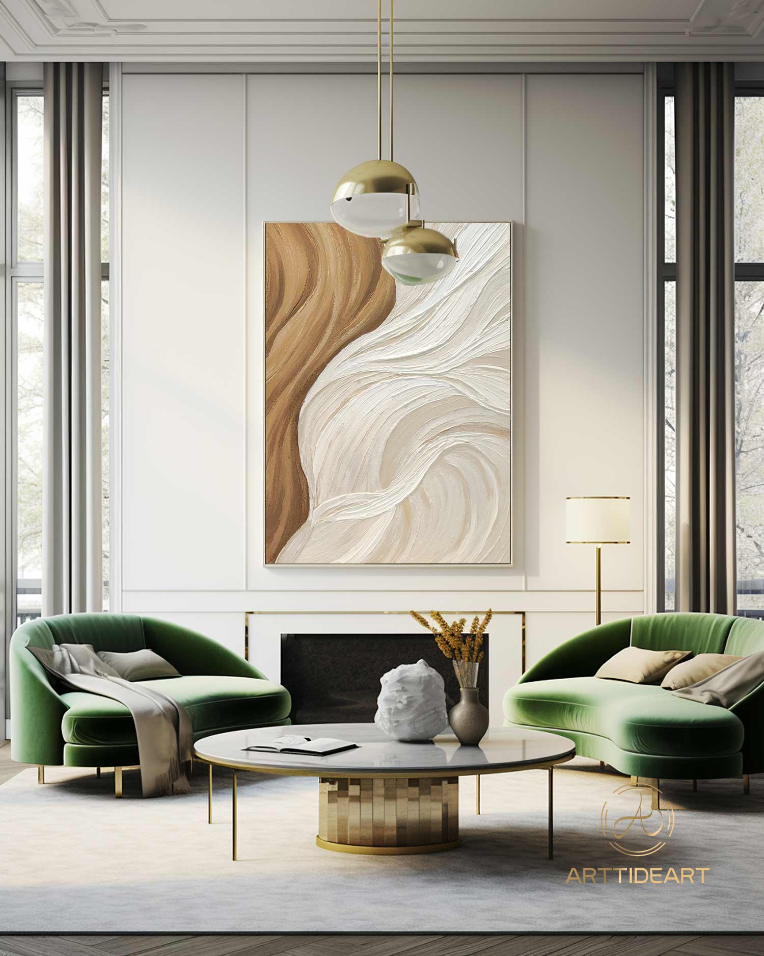 Beige Brown Texture Wall Art Wabi Sabi Wall Art Large Beige Minimalist Canvas Painting Neutral Minimalist Wall Art Modern Texture Painting