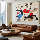 Original Colorful Abstract Painting on Canvas Contemporar Art Line Texture Painting Colorful  Painting Modern Custorm Home Décor