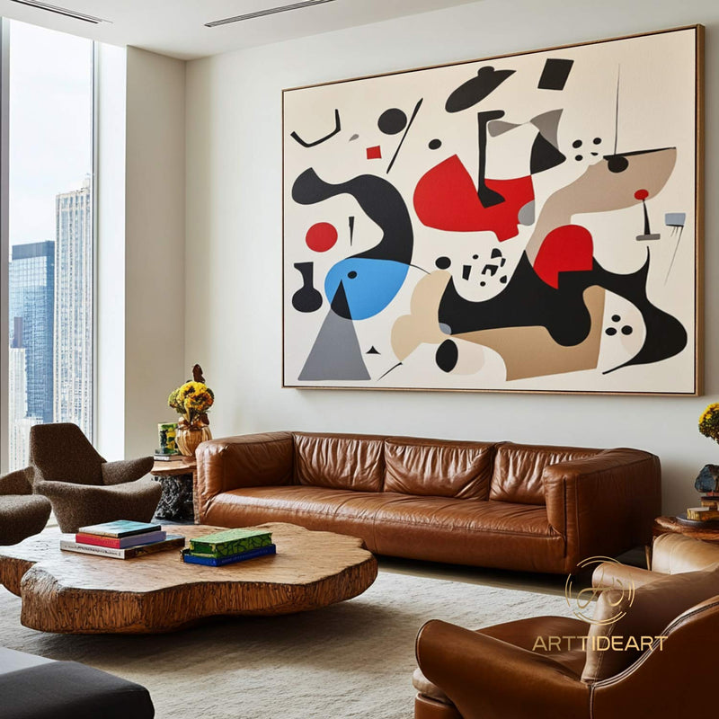 Original Colorful Abstract Painting on Canvas Contemporar Art Line Texture Painting Colorful  Painting Modern Custorm Home Décor