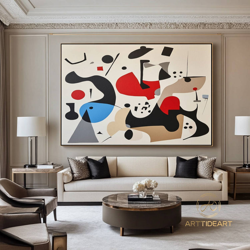 Original Colorful Abstract Painting on Canvas Contemporar Art Line Texture Painting Colorful  Painting Modern Custorm Home Décor
