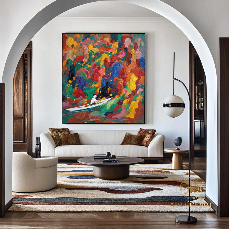 Large abstract Art #cz031