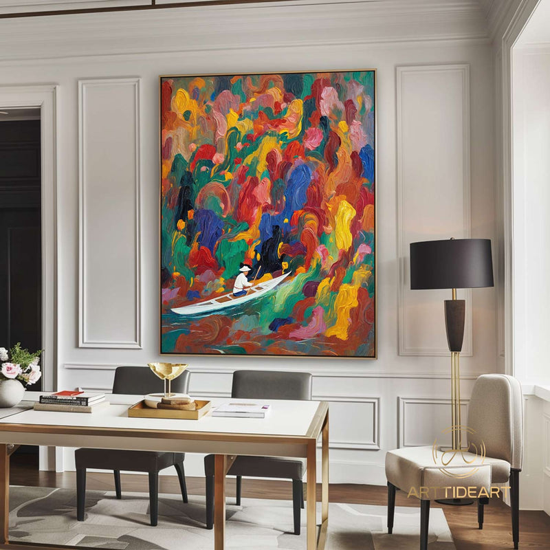 Large abstract Art #cz031