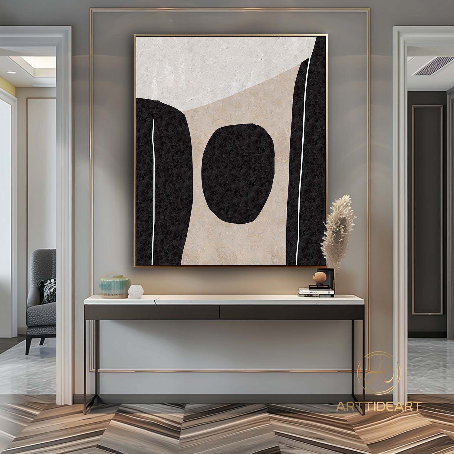 Large Abstract Painting,Modern Abstract Painting,Minimalist Abstract Painting,Oil Hand Painting,Office Wall Art,Original Abstract,Textur Art